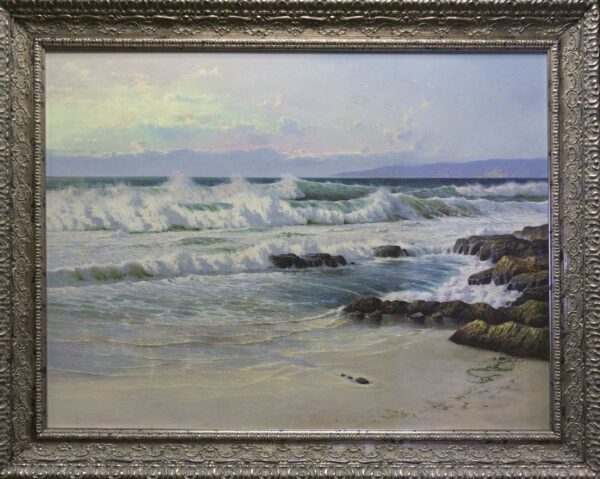 Waves on a Rocky Shore