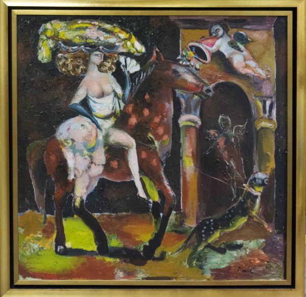The Bride on The Red Horse