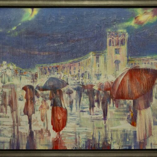 Rain in The Square