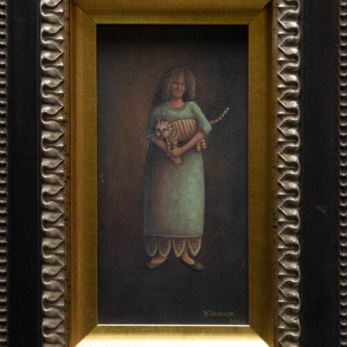 Woman with a Cat