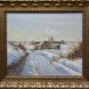 Winter Country Road