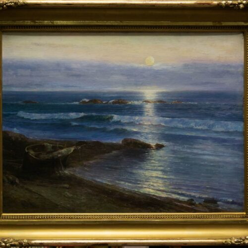 Seascape with Fishing Boat