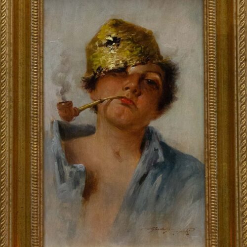 Young Man with a Pipe