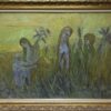 Woman Picking a Wheat Ear