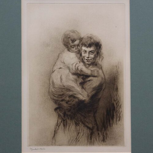 Woman with A Child