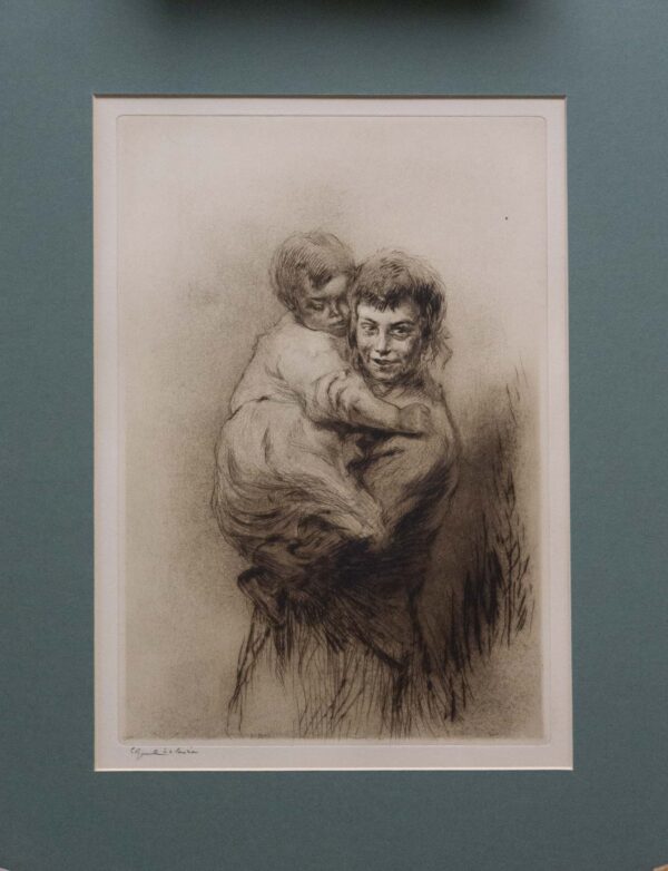 Woman with A Child