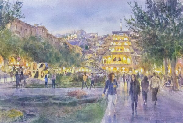 Yerevan In The Evening