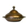 Copper Food Dish with Cover #150