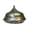 Copper Food Dish with Cover #151