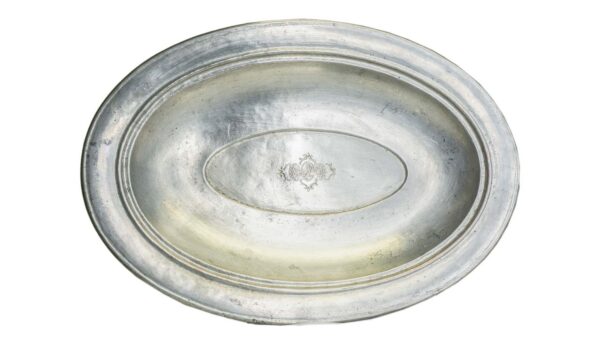 Copper Food Dish with Cover #6